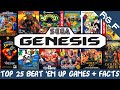 Top 25 Best Sega Genesis/Mega Drive Beat 'Em Up Games + FACTS