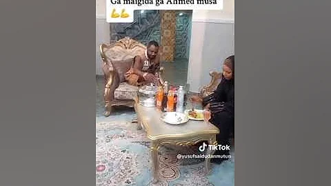 Adam a zango ahmad musa maryam yahaya alinuhu da maryam malika wajen daukar film din yahoo boy