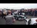 Michael Schumacher's Mercedes F1 car getting ready for Nordschleife - Up close and Personal!