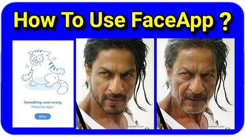 FaceApp Something Went Wrong Problem Solved | FaceApp Error Something Went Wrong Problem Solved 100%