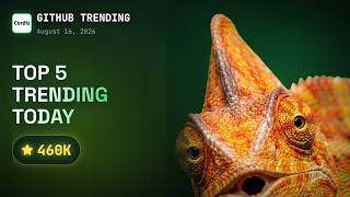 5 GitHub Repos Trending Right Now (August 2026)