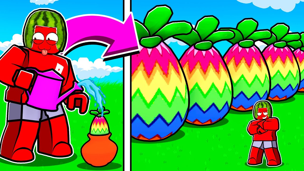 Growing OP EGG Garden in Roblox