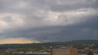 WATCH: Spinning clouds move over Knoxville