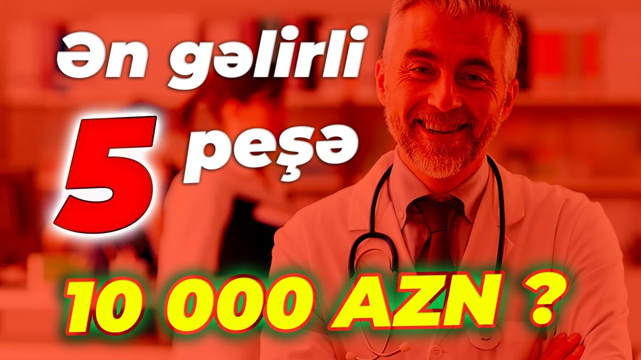 Ən gəlirli 5 peşə. İxtisas seçərkən mütləq fikir verin!