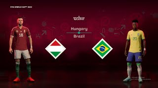 FIFA 23  Hungary vs Brazil | Group Match | World Cup 1966 | K75 | PS5™ [4K60]