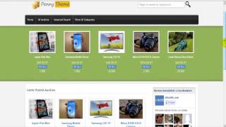 WordPress Penny Auction Theme