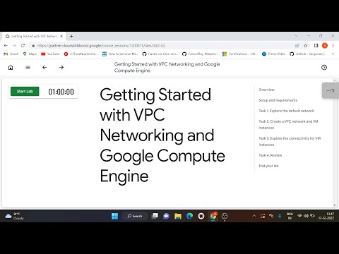 Getting Started with VPC Networking and Google Compute Engine | Qwiklabs | Updated lab |Google Cloud