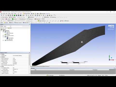 Supersonic Diffuser simulation in Ansys Fluent - part 1 - YouTube