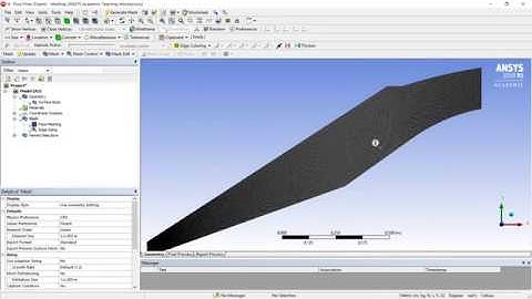 Supersonic Diffuser simulation in Ansys Fluent - part 1