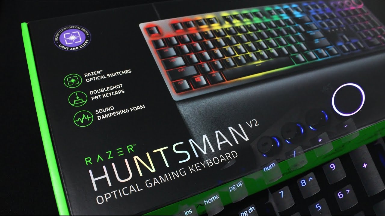 UNBOXING - RAZER HUNTSMAN V2 