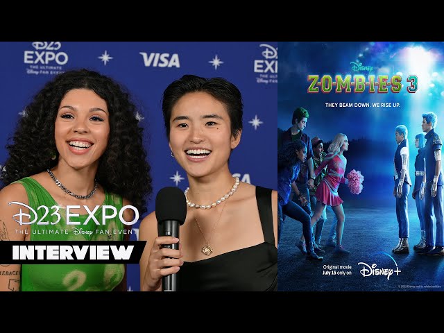 Kyra Tantao Talks Zombies 3 at Premiere 