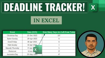 How Many Days Left? Use This Excel Formula to Track Any Deadline!