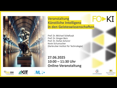 Künstliche Intelligenz in den Geisteswissenschaften