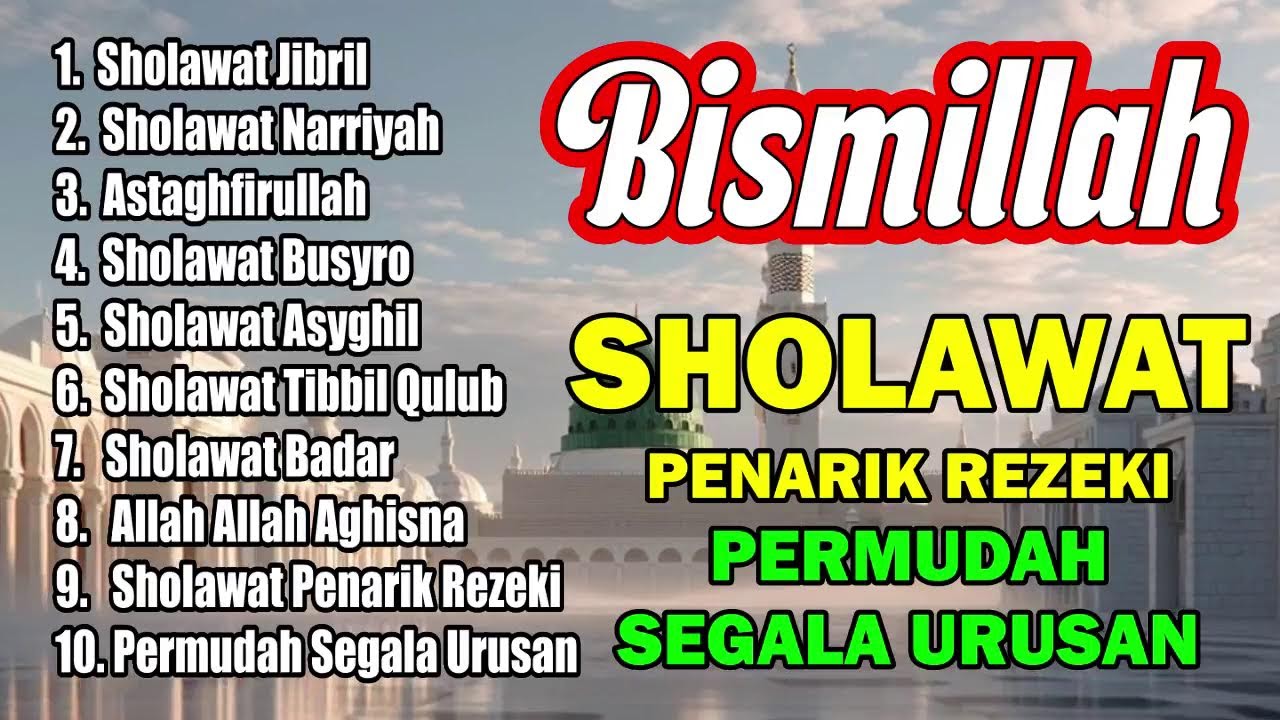 🔴 LIVE Sholawat Penarik Rezeki & Ketenangan Hati 💰 Pembuka 1000 Pintu Rezeki
