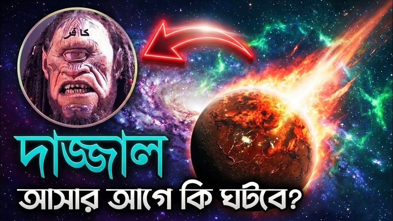 দাজ্জাল আসার আগে পৃথিবীতে যা ঘটবে | Dajjal | Islamic Video #islamicvideo #dajjal 