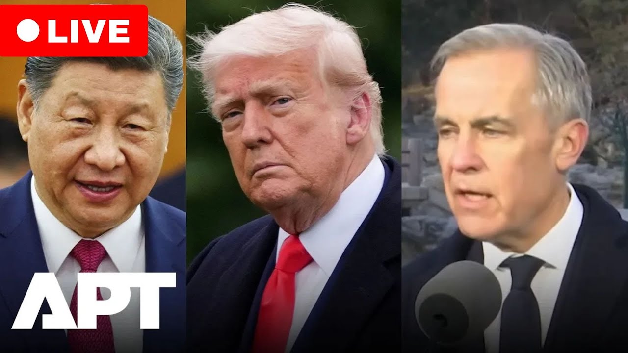 LIVE | “China Is More Predictable Than the US,” Canada PM Carney Shocks Washington | APT