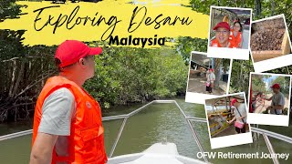 Ep 12 - Part 2 Exploring Desaru Malaysia 🌴🚤🦢 Mangroves Cruise, Ostrich Farm, Mini Zoo.