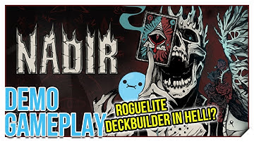 Nadir: A Grimdark Deck Builder | Steam Demo Gameplay (No Commentary)