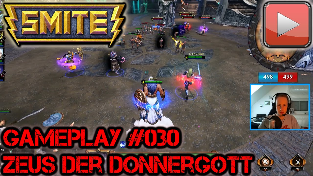 Smite Zeus Arena Gameplay German / Deutsch 2015 | Let's Play Smite Zeus ...