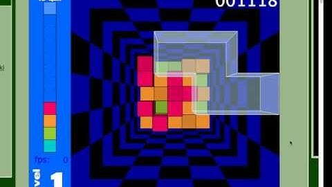 3dTris (3d Tetris) Game Demo