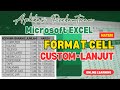 Materi  Microsoft Excel Praktik 5 Format Cell lebih lanjut #Kursus #AyoKursus #Office #LKPSCTC