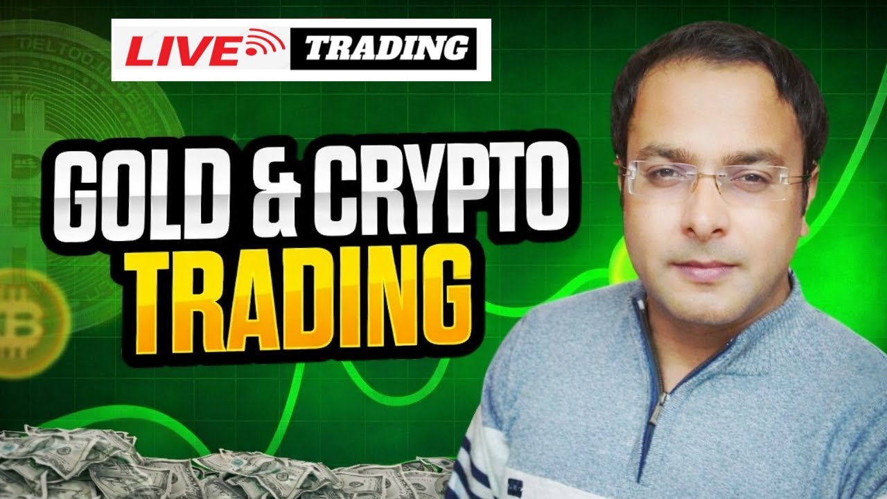 GOLD & BITCOIN LIVE TRADING  II CRYPTO LIVE TRADING || 17 JAN II 
