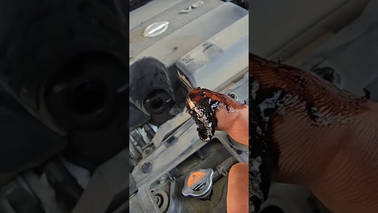 customer states 2015 Nissan murano smoking at startup