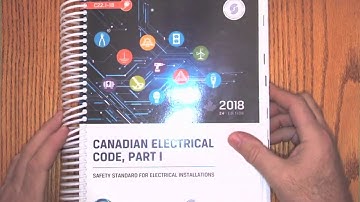 Canadian Electrical Code book PART 1 ...2018 - complete book breakdown