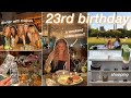MY 23rd BIRTHDAY VLOG 🍰 weekend in my life!! NYC dinner party, cafes, &amp; celebrating with friends!