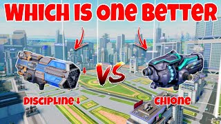 WR🔥 Discipline[Nerf] VS Chione Weapon Comparison |WR TEST||WAR ROBOTS|