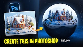 Create this micro world in photoshop | Tamil tutorial