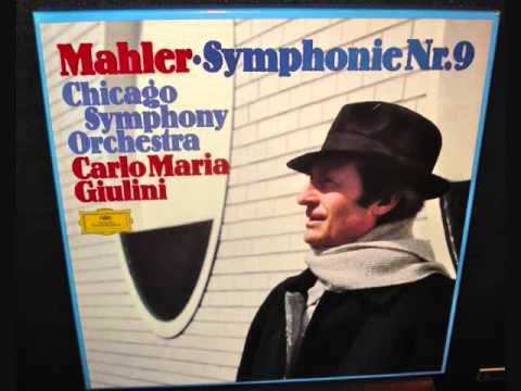 MAHLER Symphony No. 9 Giulini CSO DGG LP set.wmv
