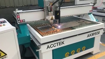 plasma cutting & cnc router combined machine AKMP1530