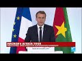 REPLAY - Watch French president Macron's first speech in Africa