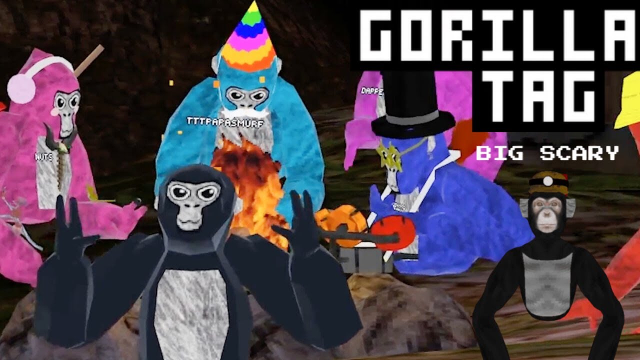 Playing VR live with viewers! (Gorilla tag and big scary) - YouTube
