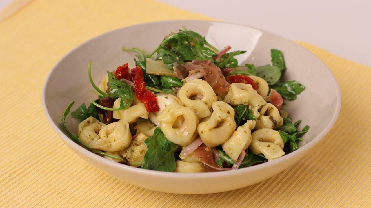 Tortellini Pasta Salad Recipe - Laura Vitale - Laura in the Kitchen Episode 448