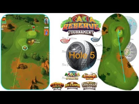 H5M Golf Clash Acacia Reserve 2023 Hole 5 Master FTP QR Playing Safe