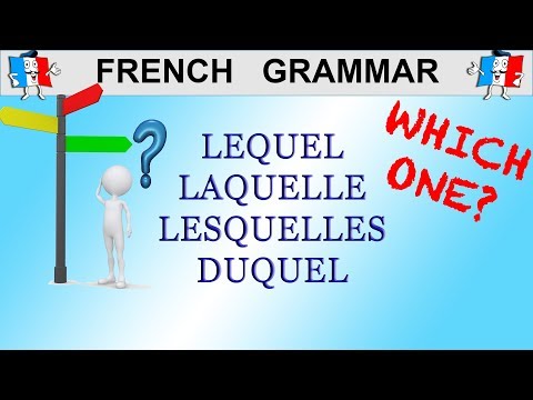 Learn French Question Words - How To Ask 'WHICH ONE?' With Lequel