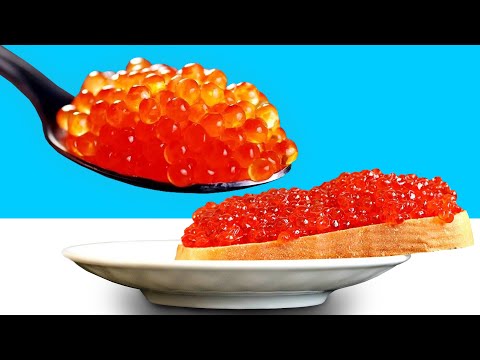 Video: Cómo Distinguir El Caviar Rojo Real Del Artificial