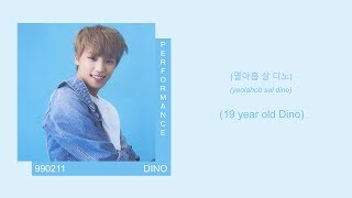 SEVENTEEN (세븐틴) - DINO - ZERO (0) [MIXTAPE VOL. 13] (Color coded Han/Rom/Eng Lyrics/가사)