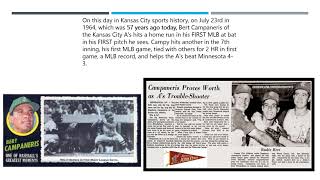 Kansas City Sports History Video Channel  July 23