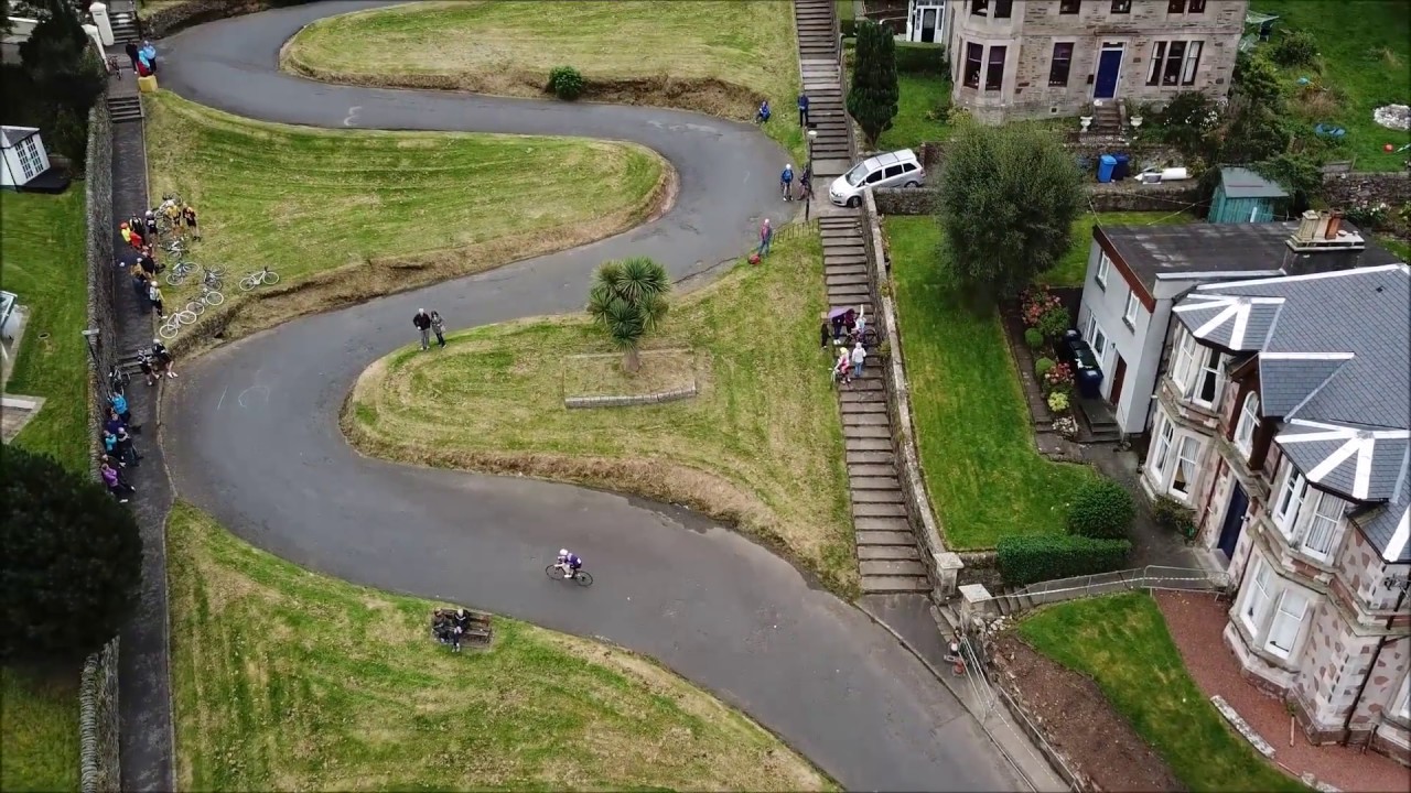 Serpentine Hill Climb Bute Wheelers Cycling Weekend 2017 YouTube