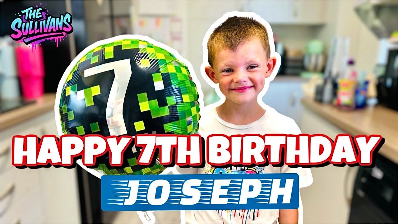 BIG BIRTHDAY FUN 🎂 ** | JOSEPH is 7 | Opening Presents | ROBLOX
