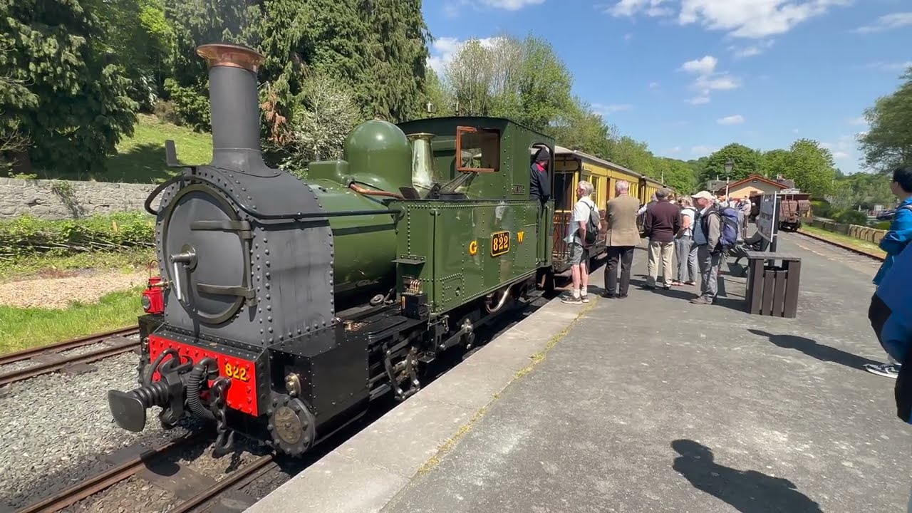 【British Narrow Gauge Railways】Welshpool & Llanfair Light Railway, Steam Train Ride