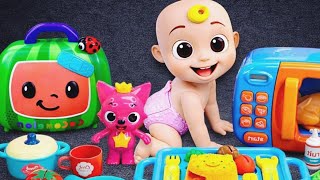 7.21 Minutes Satisfying with Unboxing Cocomelon Farm & House Play Set ASMR | Review Toys