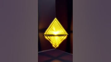 Satisfying Blender 3D Geometry Nodes Octahedron Animation