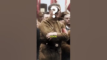 What did Hitler’s actual voice sound like? #history #hitler #ww2