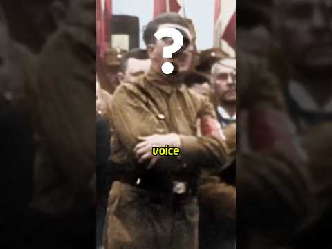 What Did Hitler S Actual Voice Sound Like History Hitler Ww2
