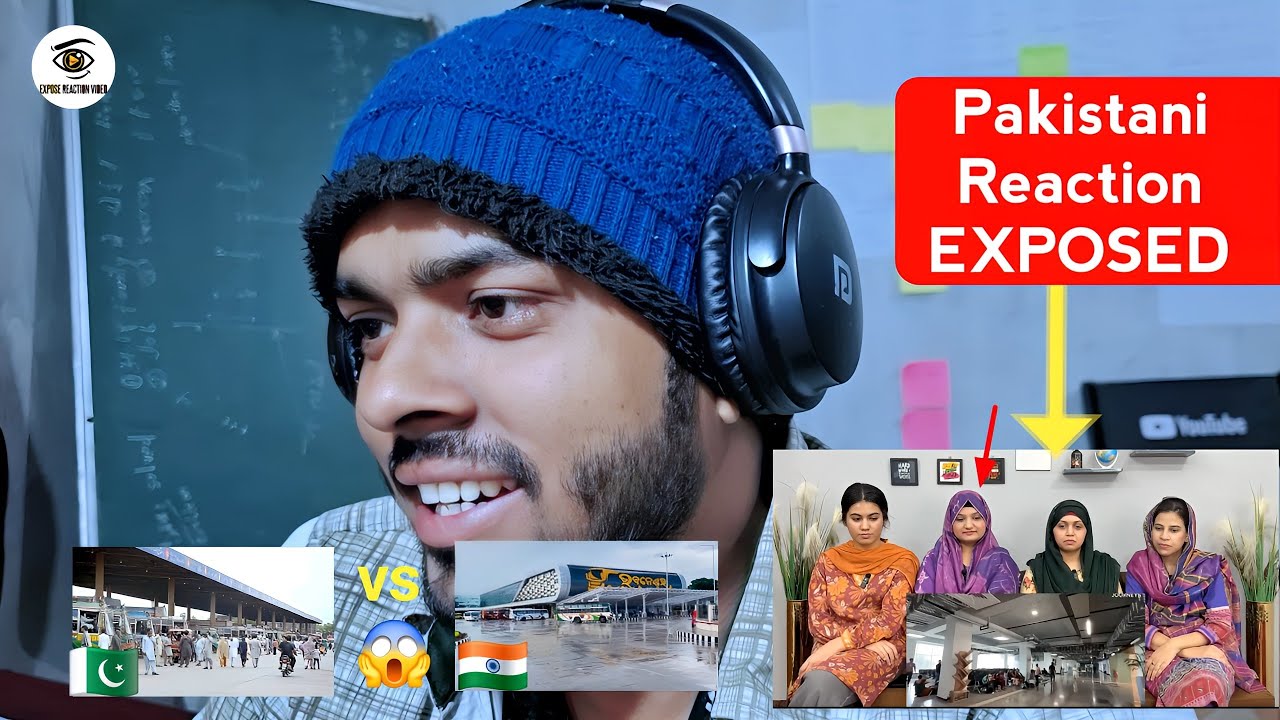 India vs Pakistan Bus Stand : Exposed Pakistani Reaction