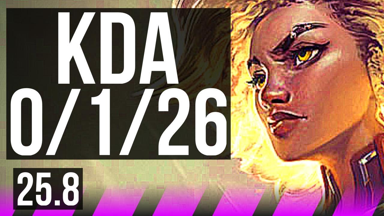 RELL & Miss Fortune vs MILIO & Varus (SUP) | 0/1/26 | EUW Diamond | 25.8